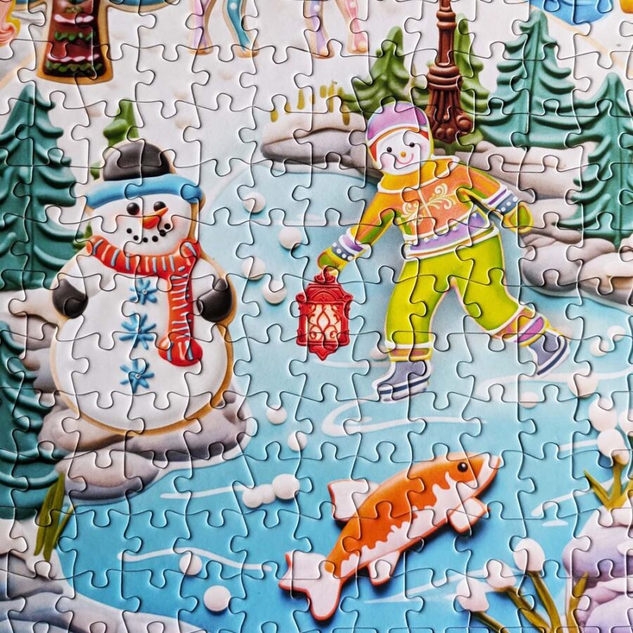 Buffalo Games Colorful Cookietown Jigsaw Puzzle