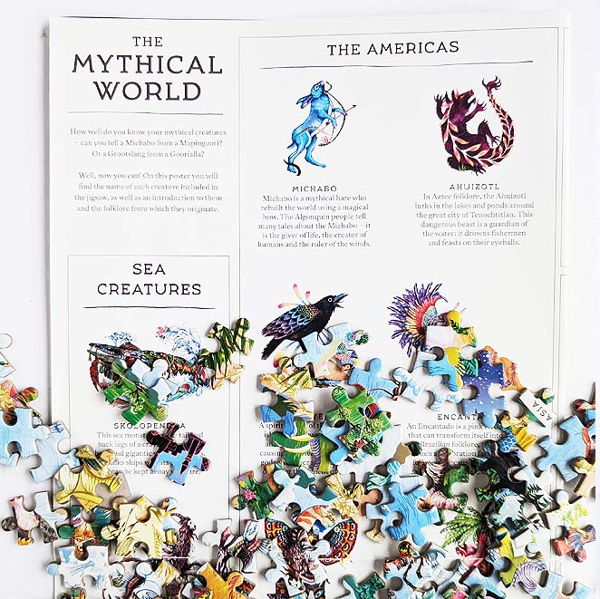 Laurence King Mythical World Jigsaw Puzzle