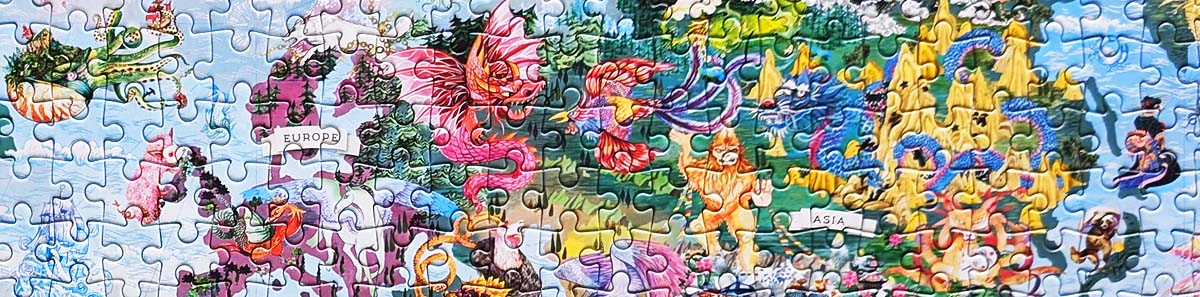 Laurence King Mythical World Jigsaw Puzzle