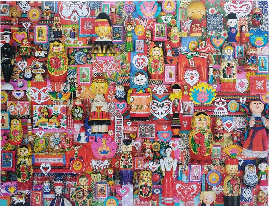 Cobble Hill Dollies Jigsaw Puzzle