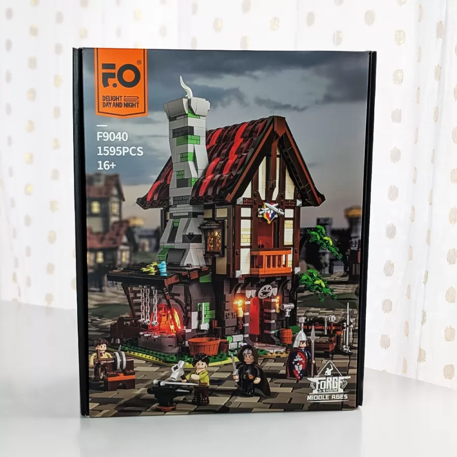 Funwhole Medieval Forge House 3D Building Set