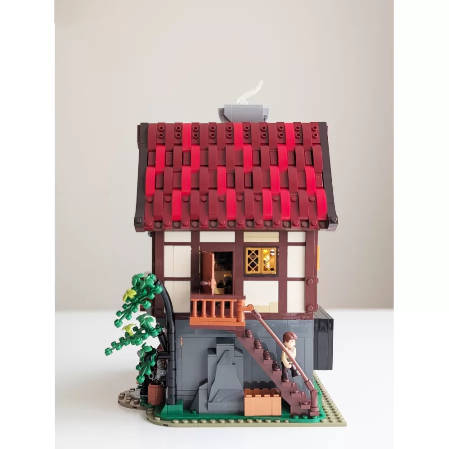 Funwhole Medieval Forge House 3D Building Set