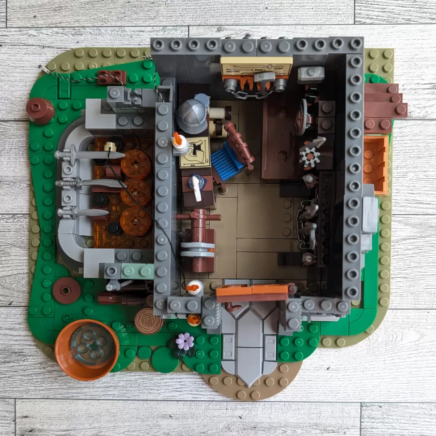 Funwhole Medieval Forge House 3D Building Set
